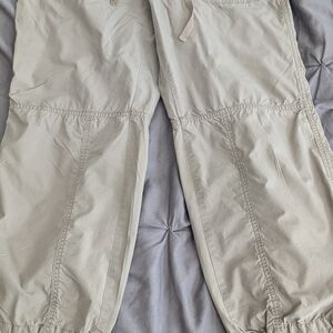 Beige Cargo Pants